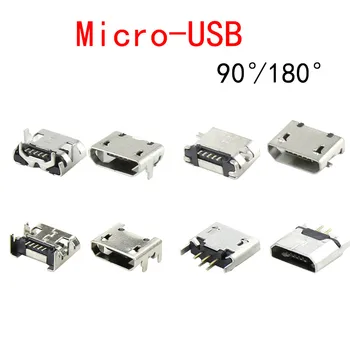 10шт Крепление чипа/прямая вставка материнской платы Micro-USB для телефона Android разъем для микрофона кабель для передачи данных интерфейс зарядки V8