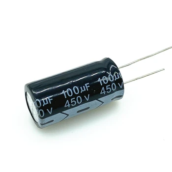 2шт 5шт 450 В 100 МКФ 450v100UF алюминиевый электролитический конденсатор размер 18*35 20%