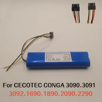3500 мАч для аккумулятора робота-подметальщика CECOTEC CONGA 3090 3091 3092 1690 1890 2090 2290