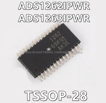 5 шт./лот ADS1262IPWR ADS1262 ADS1263IPWR ADS1263 32-битный аналого-цифровой преобразователь 11 входов 1 Сигма-Дельта 28-TSSOP