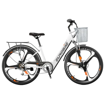 7 Электрический велосипед с переменной скоростью 26-дюймовый электрический велосипед со скрытой батареей Горный велосипед Водонепроницаемый противоугонный электрический велосипед