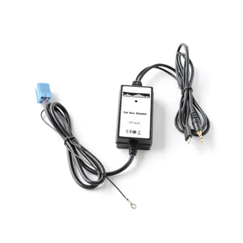 8-контактный автомобильный аудиоадаптер AUX MP3 CD-чейнджер с зарядкой для IPHONE для Audi Volkswagen Skoda Golf Passat Superb Octavia