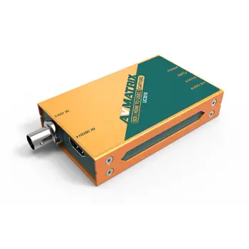 AVMATRIX UC2018 switcher конвертер HDMI-совместимый/ SDI в USB3.1 TYPE-C для захвата несжатого видео