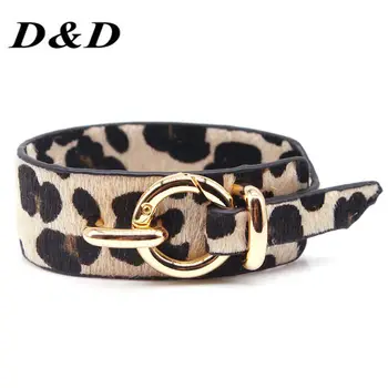 D & D Модный кожаный браслет в стиле панк, новейшие браслеты Для женщин, браслеты с подвесками, браслеты-манжеты