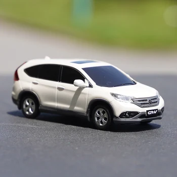 Honda CRV 2015 SUV в масштабе 1: 43, Коллекция пластиковых моделей автомобилей, Сувенирная витрина, украшения, игрушка для автомобиля