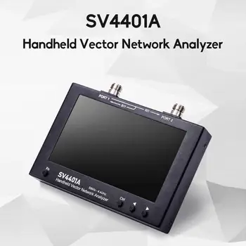 SV4401A 100dB Динамический ЖК-векторный сетевой анализатор VNA с картой памяти 8 ГБ