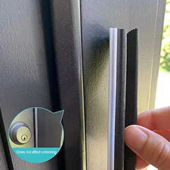 V-образный Дверной Уплотнитель Эффективная Уплотнительная прокладка для снижения шума Защита от Атмосферных воздействий V-образный Уплотнитель для домашней Спальни