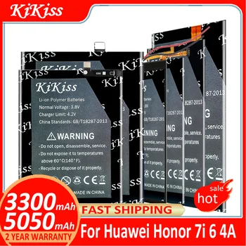 Аккумулятор KiKiss Для Huawei Honor 7i 6 4A SCL-TL00 AL00 CL00 H60-L01 H60-L02 H60-L11 H60-L04 Batterij + НОМЕР трека