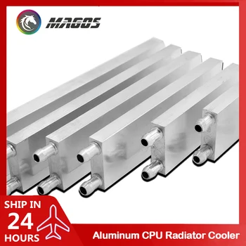 Алюминиевый Кулер Радиатора Процессора 30 40 80 120 160 200 240 250 300 мм Радиатор Процессора ПК Для Ноутбука, Блок Водяного Охлаждения CPU GPU