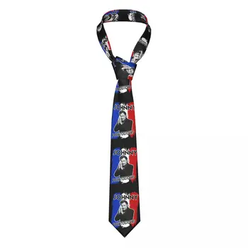 Галстуки Johnny Hallyday Forever 8 см, классический рок-галстук для мужских костюмов, аксессуары, галстук, свадебные аксессуары, вечеринка