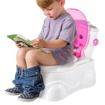 Детский горшок, милое детское сиденье для унитаза, легко моющийся Детский горшок, переносной табурет для мальчиков и девочек, безопасное сиденье для приучения к горшку, туалет для приучения к горшку
