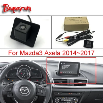 Для Mazda 3 Mazda3 Axela BM Седан 2014 ~ 2018 /Комплекты камер заднего вида, совместимые с RCA и оригинальным экраном