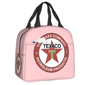 Женская сумка для ланча с изоляцией Texaco, портативный термос-холодильник, ланч-бокс, сумки для пищевых контейнеров для кемпинга, путешествий, пикника