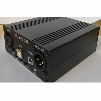 Звуковая карта USB ASIO, Запись дифференциальных измерений баланса, карта захвата 384K, Микшер XLR Cannon AES