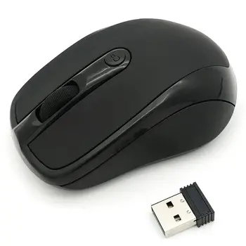 Игровая беспроводная оптическая мышь HMTX 2,4 ГГц Компьютерные мыши для ПК с USB-адаптером Mause для портативных ПК