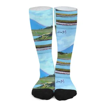 Клу-Бей, Нефин (графство Майо, Ирландия) Носки мужские теннисные забавные носки для женщин Согревающие носки МУЖСКАЯ МОДА