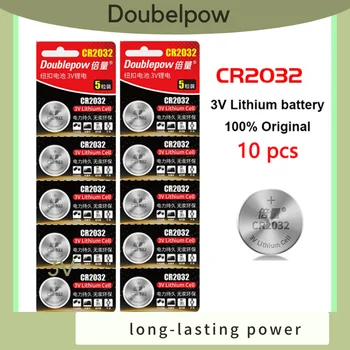 Кнопка CR2032 3V Cell Оригинальная литиевая батарея CR 2032 Для Пульта Дистанционного Управления Калькулятор Счетчик Часов Литиевые Батареи CR 2032
