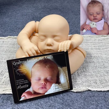 Новые поступления, 20-дюймовый комплект куклы-Реборн Alessia Limited COA, комплект виниловой куклы для новорожденных, Неокрашенные незаконченные детали куклы, заготовки для кукол своими руками