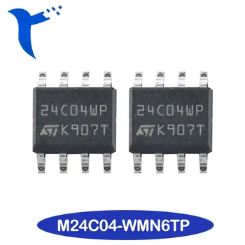 Новый Оригинальный Пакет Микросхем памяти M24C04-WMN6TP для Трафаретной печати 24C04WP SOP8