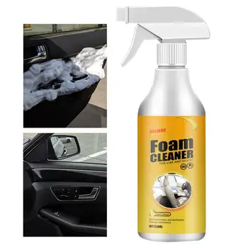 Очиститель пены для автомобиля, средство для чистки салона автомобиля, потолочная кожа, пластик, фланелевая ткань, не содержащая воды, сильное чистящее средство