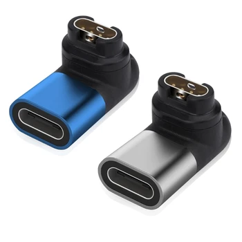 Преобразователь зарядки USB Type C в 4-контактный адаптер для смарт-часов fenix 5S