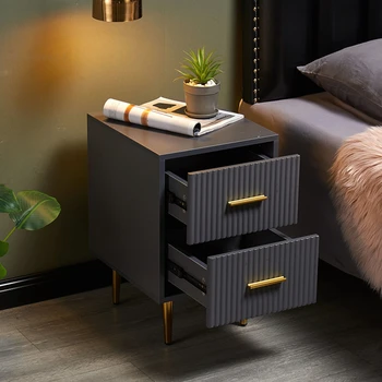 Современный минималистичный гардероб, Прикроватные тумбочки, Дизайнерские тумбочки для дома в скандинавском стиле, Роскошный шкафчик для спальни в общежитии L