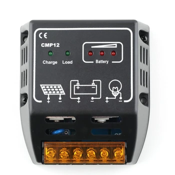 Солнечный контроллер CMP12 20A 12V / 24V для мониторинга системы солнечной энергии PV PWM