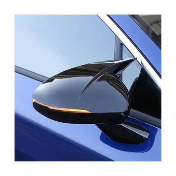 1 Пара новых корпусов зеркал Bullhorn на 2020 2021 2022 Kia K5 Kekul, зеркальная крышка, модифицирующие наклейки с рисунком из углеродного волокна