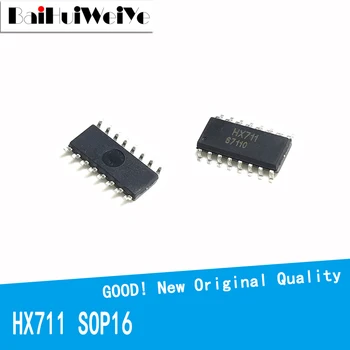 10 шт./лот HX711 SMD SOP-16 Специальная микросхема IC для 24-битного прецизионного датчика Электронных весов Новый оригинальный набор микросхем хорошего качества