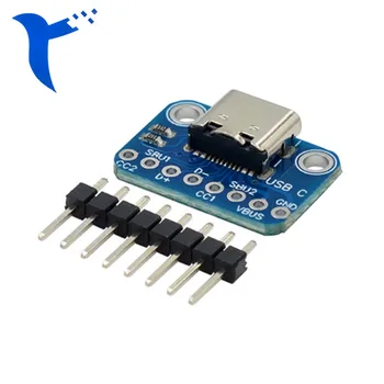 Адаптер USB TYPE-C 2,54 ММ CC1 CC25.1 K С Выдвижным Резисторным подключением