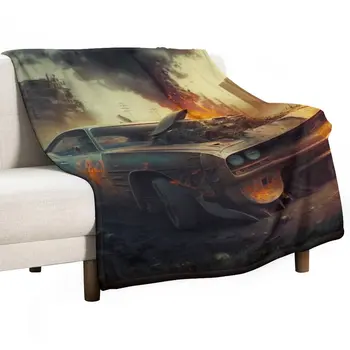 Новое специальное одеяло Apocalypse Cars Pursuit, тяжелое одеяло, мягкое большое одеяло