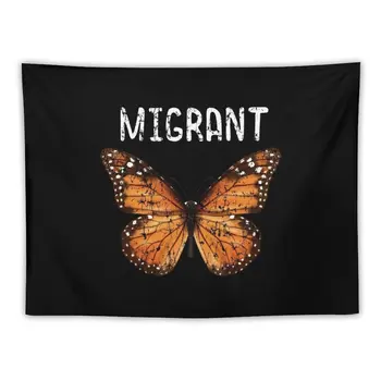 Новый дизайн Butterfly Monarch, поддержка иммигрантов и латиноамериканцев, гобеленовый настенный декор в корейском стиле.