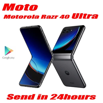 Оригинальный Официальный Motorola Moto Razr 40 Ultra 5G Сотовый Телефон Snapdragon8 + Gen1 6,9-дюймовый Складной Экран 144 Гц 12-Мегапиксельная Камера 3800 мАч NFC