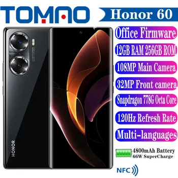 Официальный Новый Мобильный телефон Honor 60 5G 6,67 