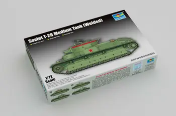Подарки Trumpeter 07150 1/72 Советский средний танк Т-28 (сварной) Комплект пластиковой брони Статическая модель TH05426-SMT2