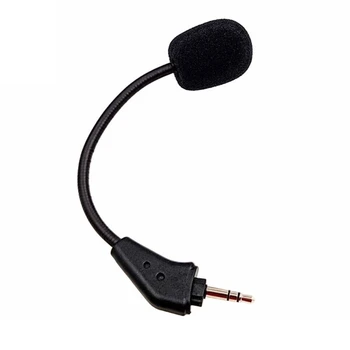 Универсальный микрофон для игровых наушников с шумоподавлением и прочная конструкция, живой микрофон, легкий, подходит для HS50/60/70