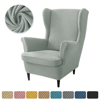 Флисовый чехол для дивана с подушкой сиденья, наклонный, предотвращающий загрязнение, чехлы для кресел, диванов, подлокотников, спинки, Эластичные чехлы для стульев